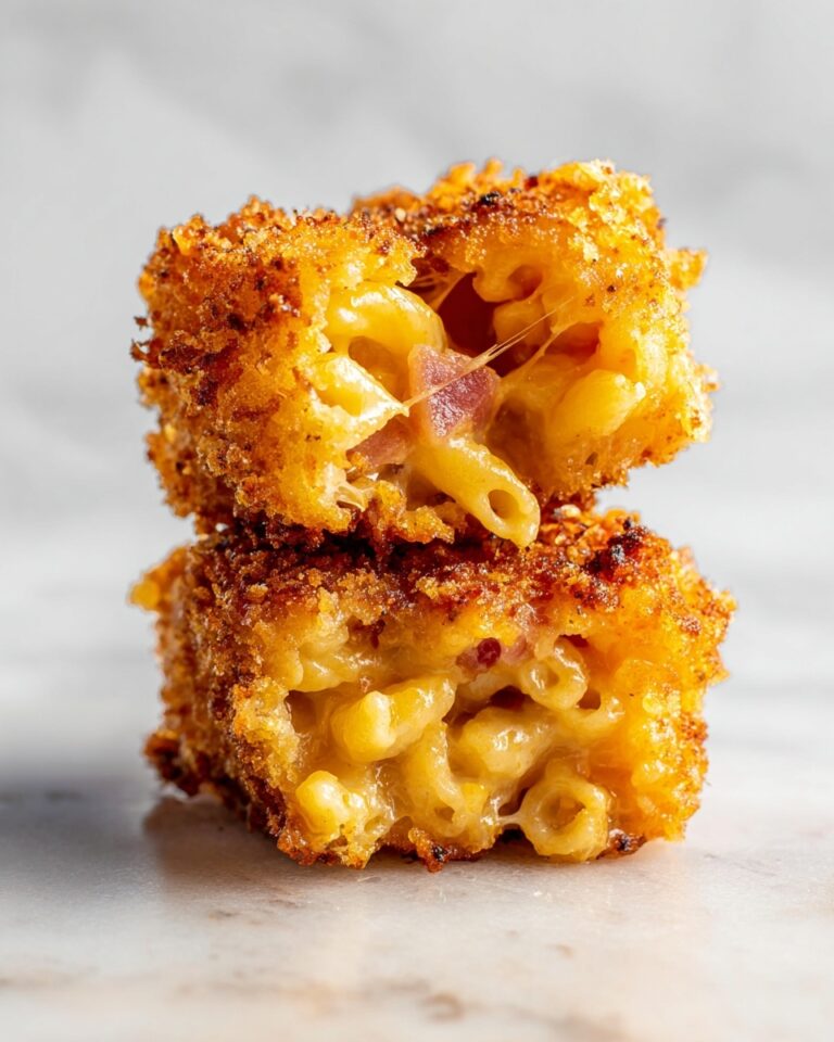 Crispy Fried Homemade Mac and Cheese Bites Recipe
