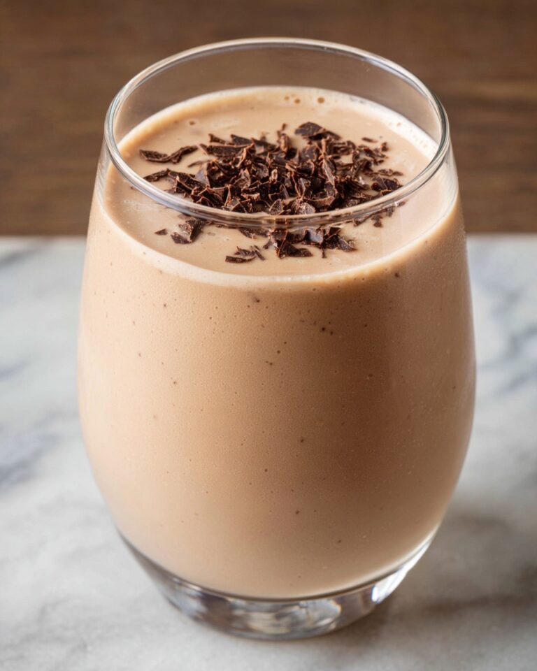 Healthy Chocolate Peanut Butter Smoothie Recipe