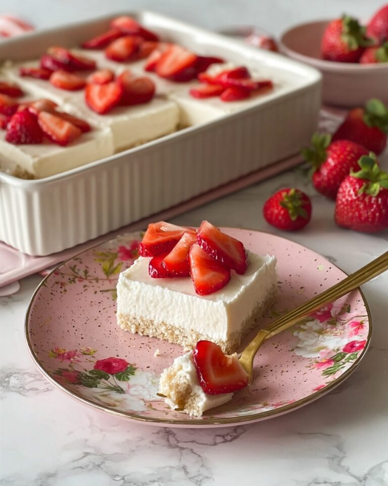 Strawberry Cheesecake Slice Recipe