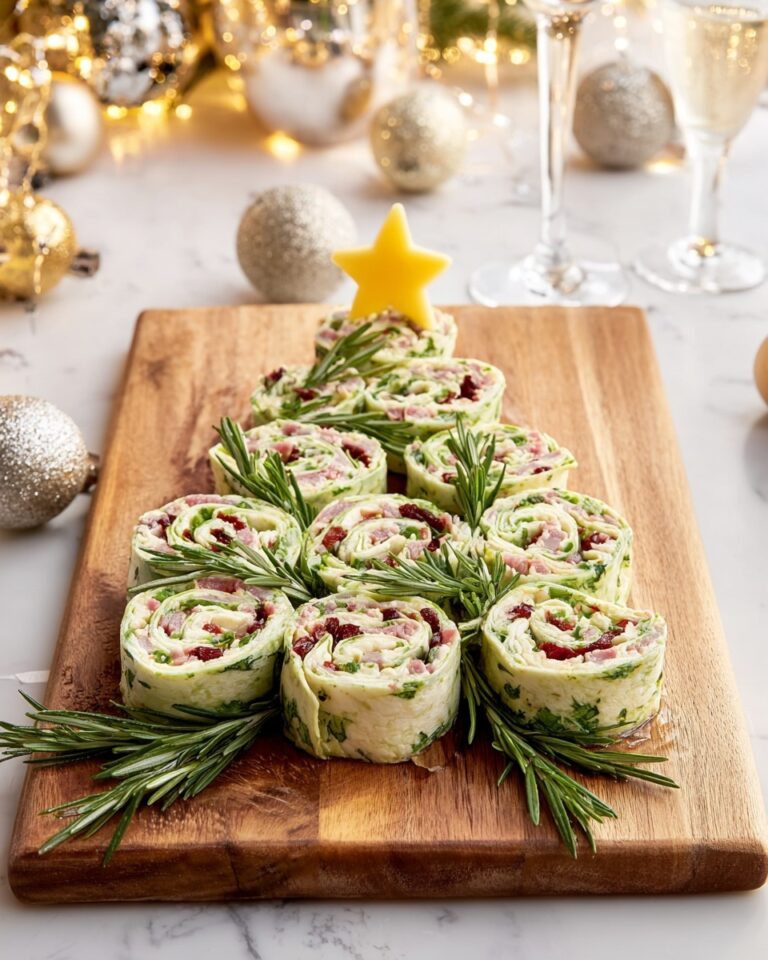 Christmas Cranberry & Feta Pinwheels Recipe
