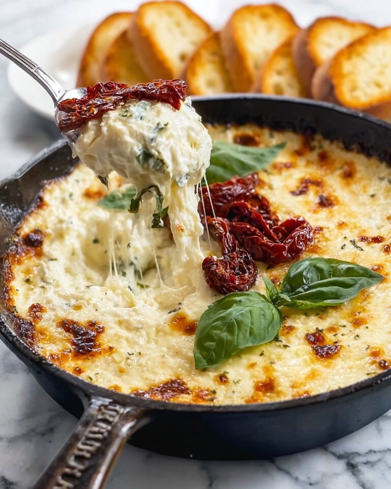 Tuscan Cheese Dip with Sun-Dried Tomatoes Recipe