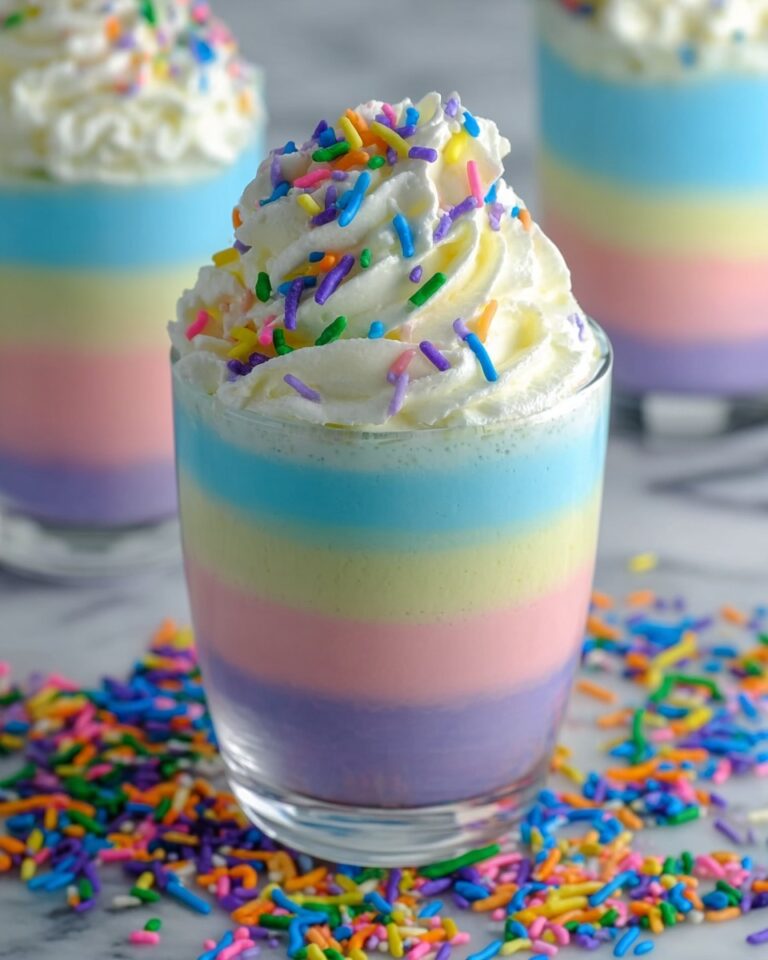 Colorful Unicorn Jello Cups Recipe