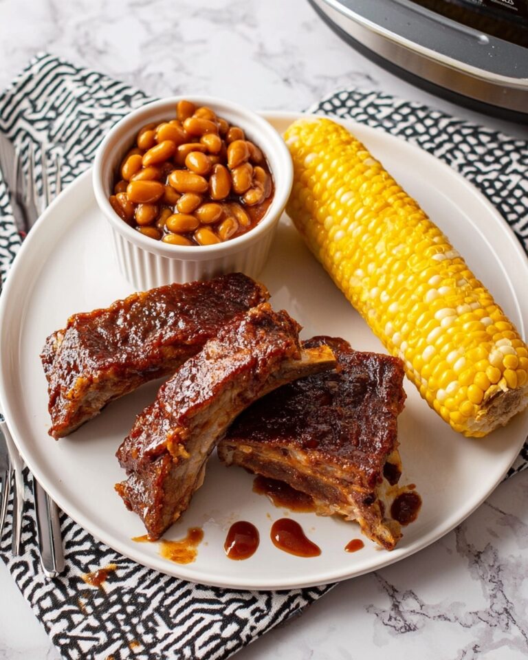 Festive Slow Cooker Baby Back Ribs Recipe