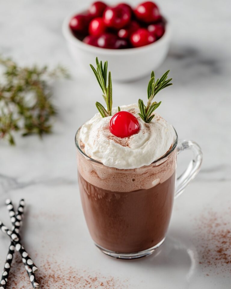 Drunken Rudolph: Cinnamon Irish Cream Hot Cocoa Recipe