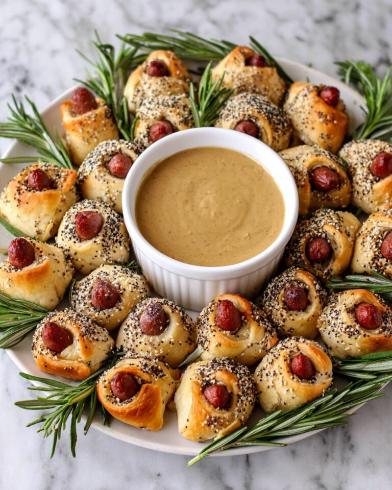 Everything Pigs in a Blanket Wreath Recipe