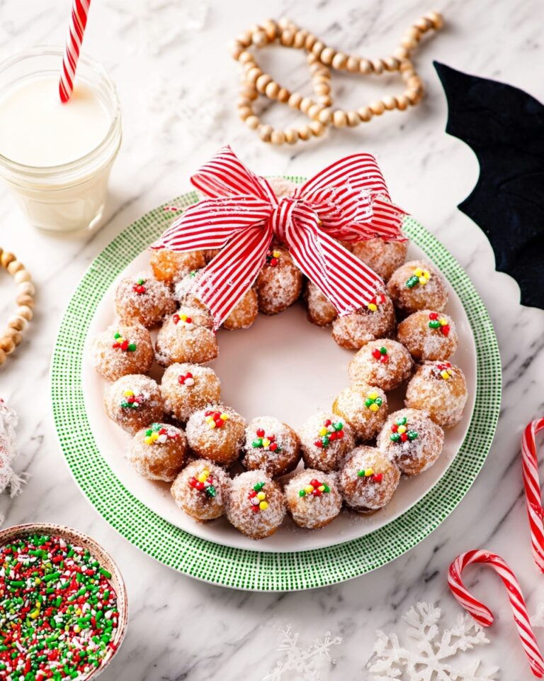 Christmas Donut Wreath Recipe