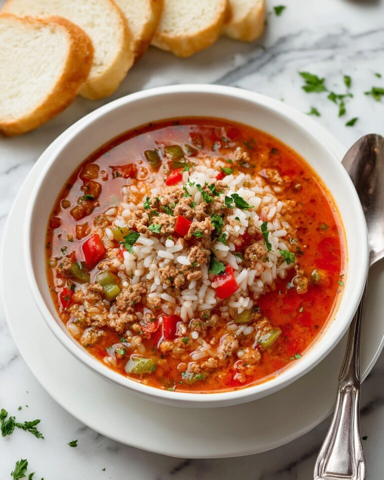 Cozy Stuffed Pepper Soup Recipe