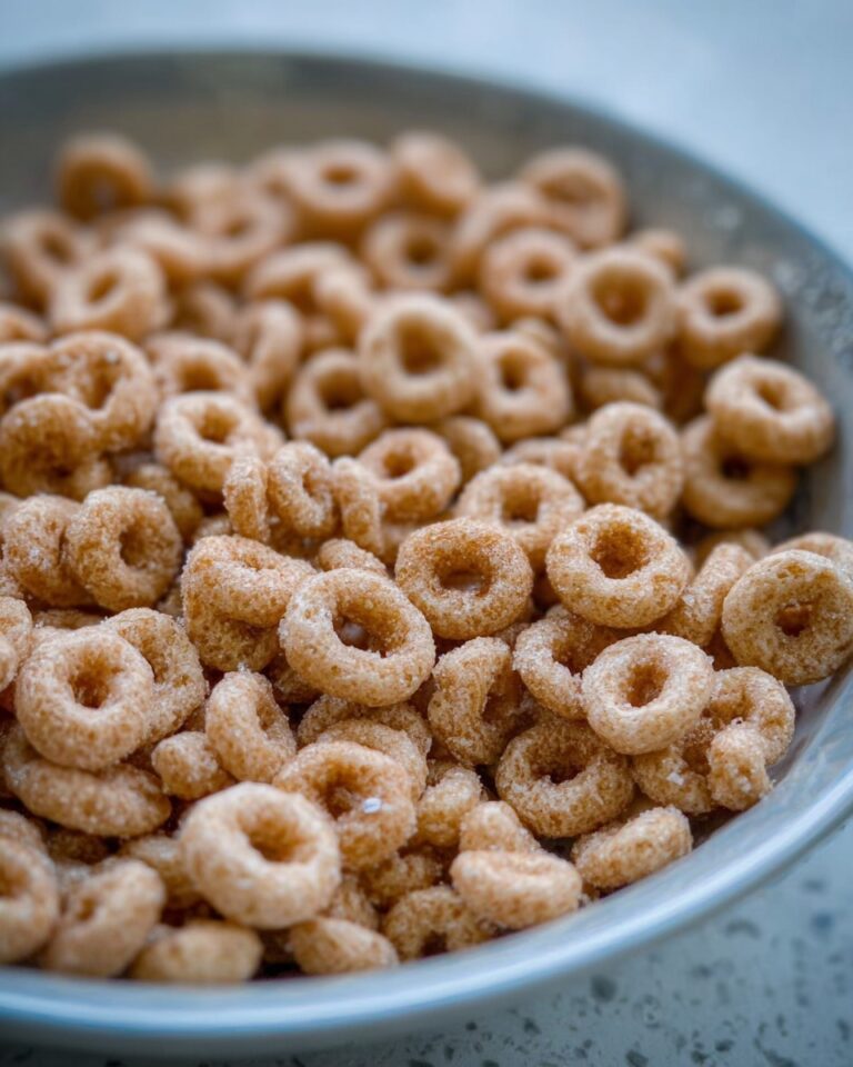 Mini Donut Hot Buttered Cheerios Recipe