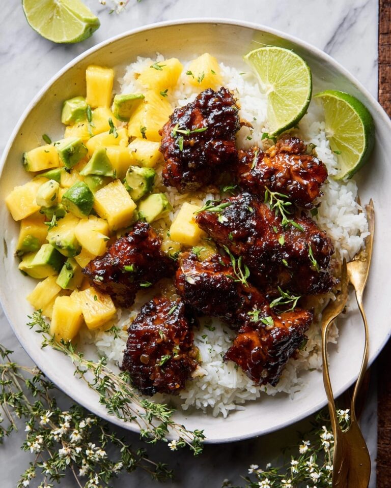 30 Minute Pineapple Chicken with Coconut Rice Recipe