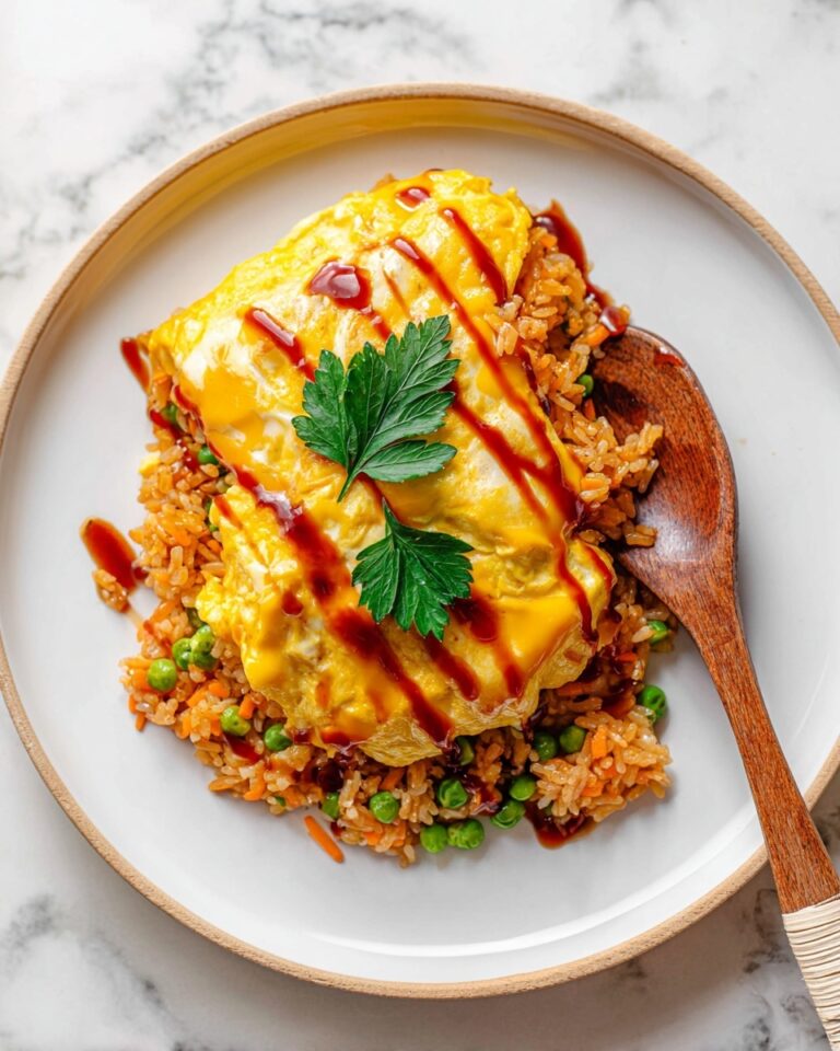 Omurice Recipe (Japanese Omelette-Topped Fried Rice) Recipe