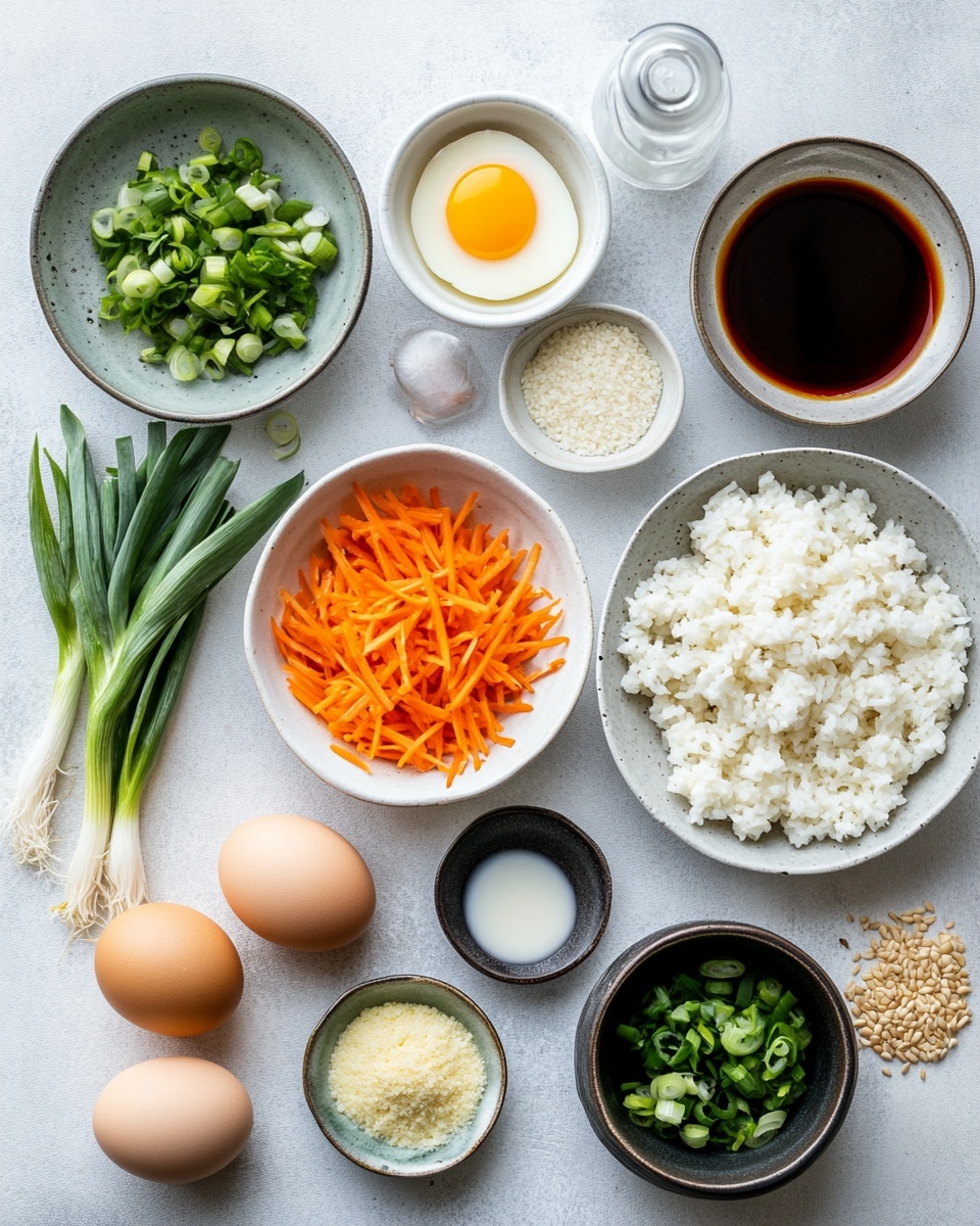 A dish with multiple layers sits on a white plate on a white marbled surface. The bottom layer is a yellow sauce spread around the base, thick and creamy. On top of this is a layer of soft, fluffy, yellow eggs folded over. The eggs are covered with a shiny white layer of melted cheese or cream, creating a smooth texture. Over the white layer, there are several thin lines of dark red sauce drizzled in a zigzag pattern. Two bright green parsley leaves are placed on one side as garnish, adding a fresh splash of color. Photo taken with an iphone --ar 4:5 --v 7
