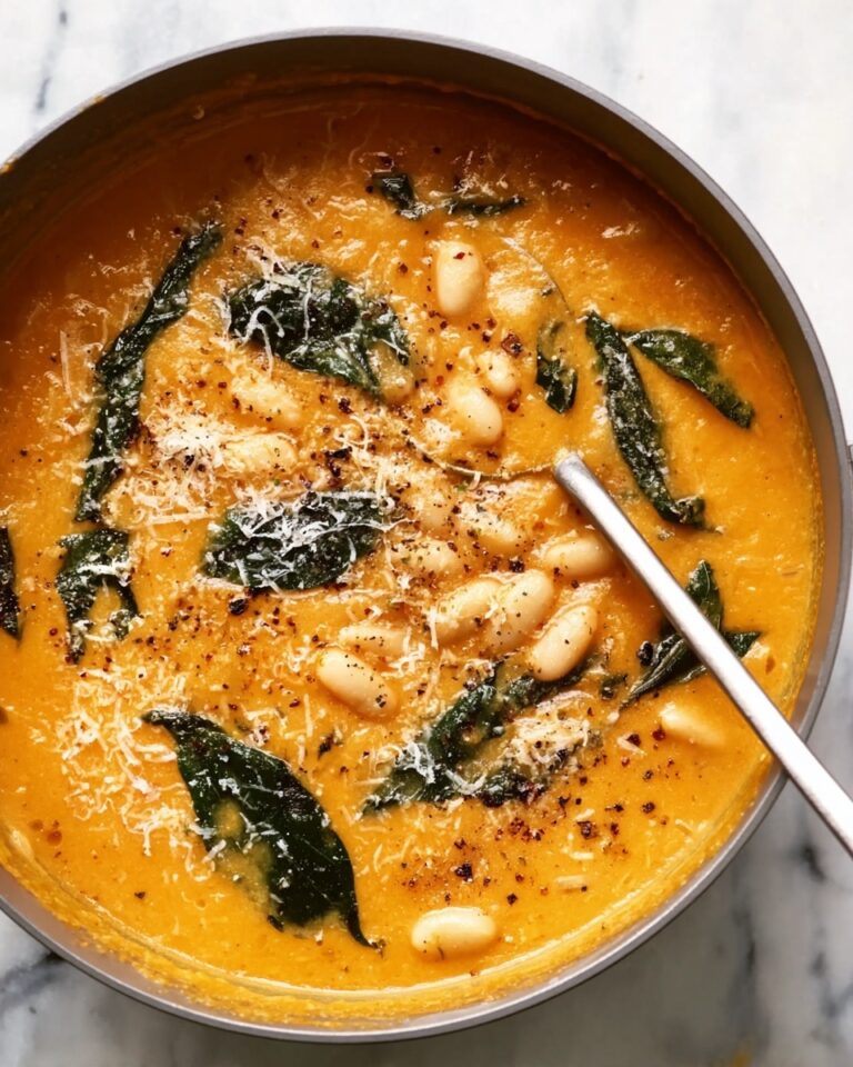Creamy Tomato White Bean Soup Recipe
