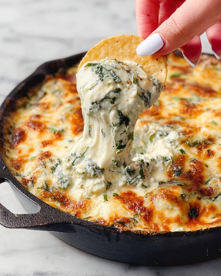 Creamy Spinach and Queso Dip Recipe