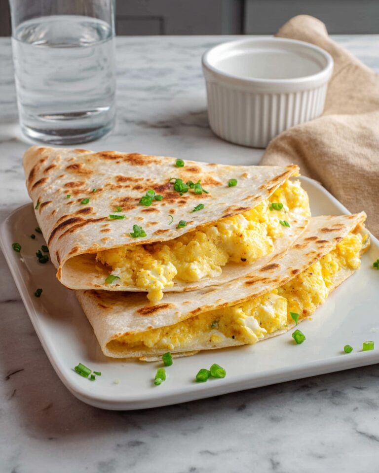 Cheesy Egg Quesadillas Recipe