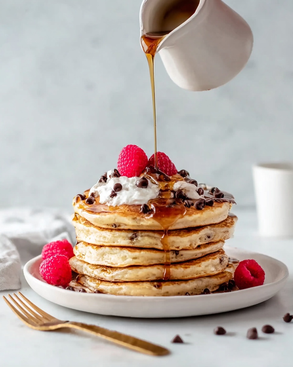 Fluffy Greek Yogurt Pancakes Recipe