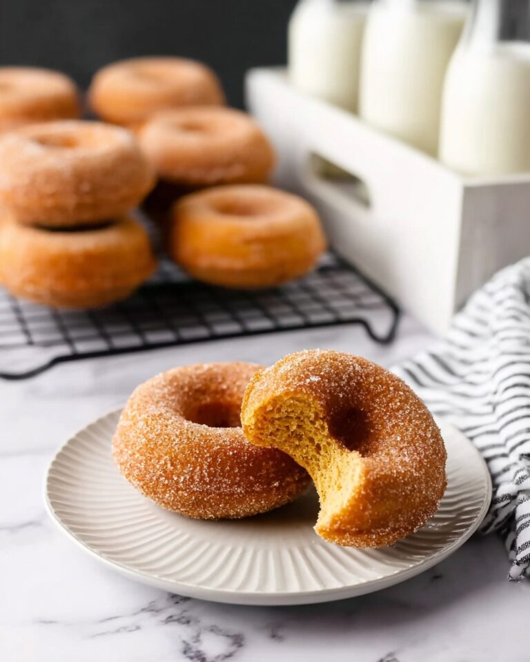 Baked Cinnamon Sugar Donuts Recipe