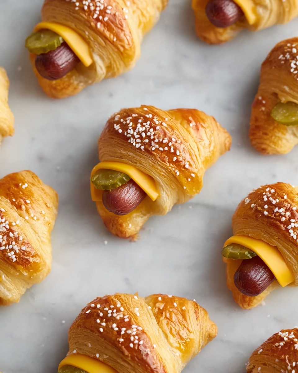 Cheeseburger Pigs in a Blanket Recipe