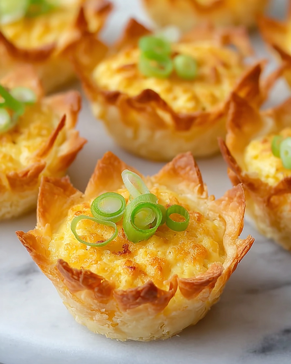 Buffalo Chicken Phyllo Cups Recipe