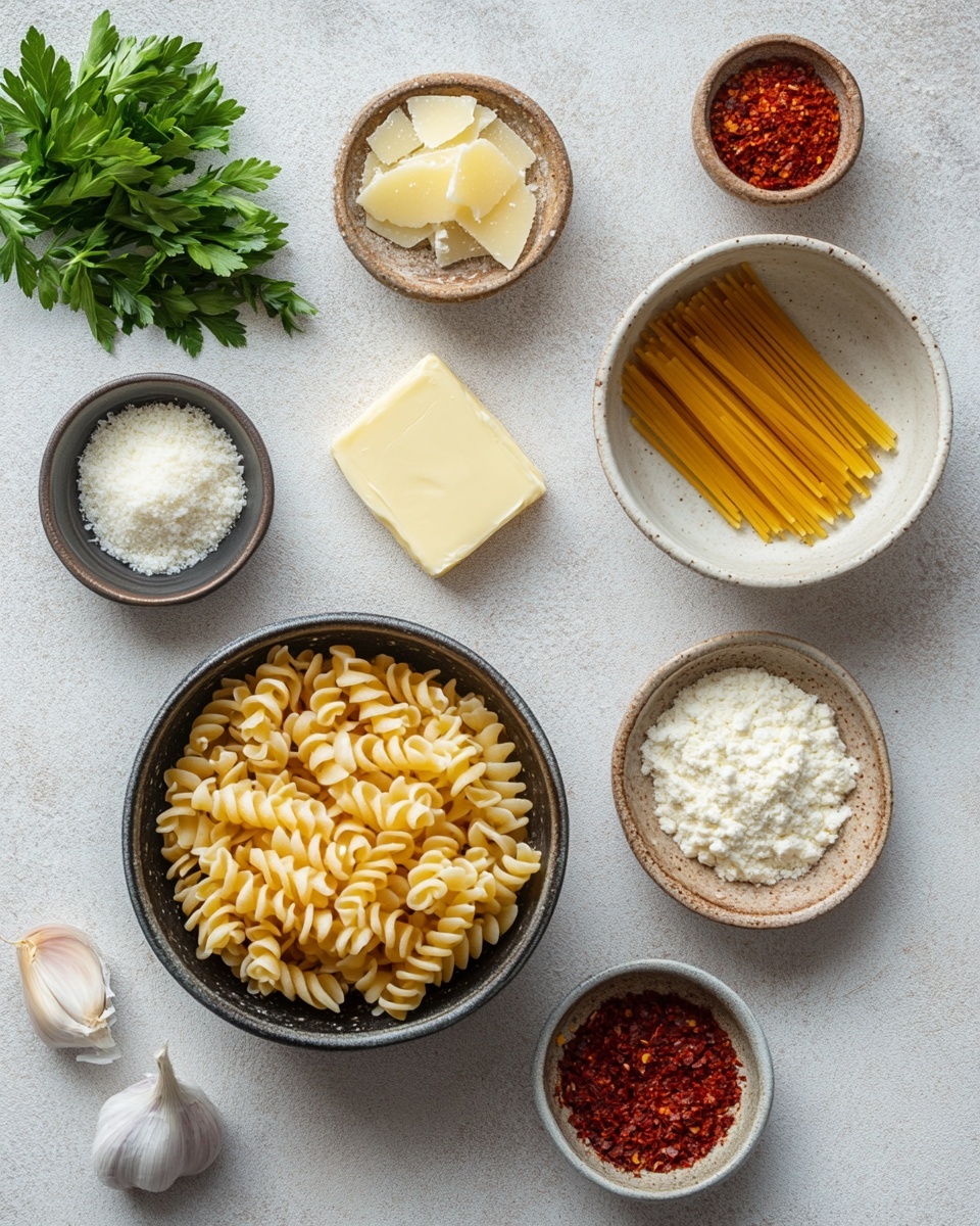 A close-up view of curly pasta coated in a thick, bright orange creamy sauce, garnished with small chopped green herbs sprinkled evenly on top. The pasta sits in a white bowl with a smooth, rounded edge. The background is a white marbled surface that highlights the warm colors of the dish. The creamy sauce looks shiny and smooth, hugging the ridges of each pasta piece. photo taken with an iphone --ar 4:5 --v 7