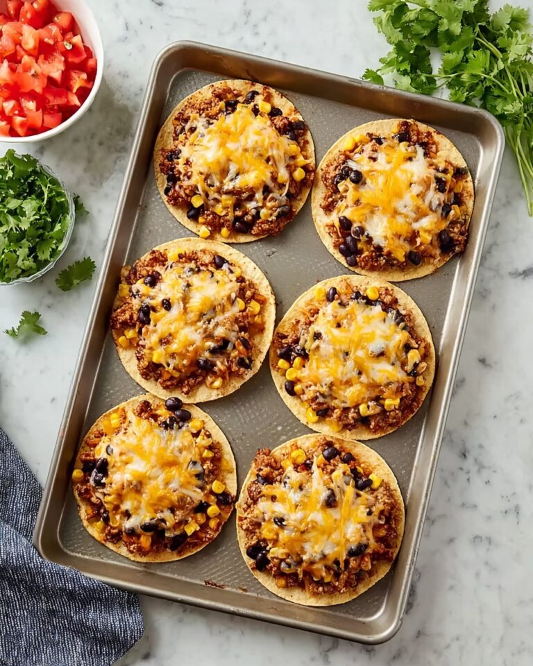 Easy Chicken Tostadas with Black Beans Recipe