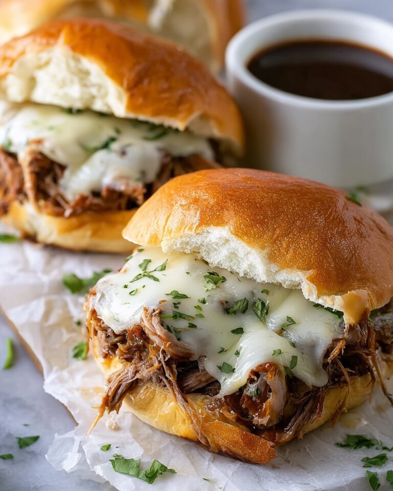 Crockpot French Dip Sandwiches Recipe