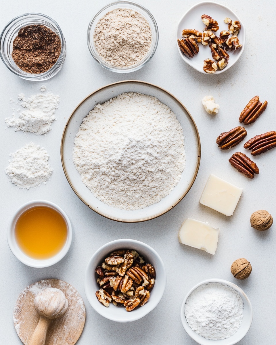 A stack of three rectangular fried doughnuts sits on a white plate with a dark blue speckled pattern, each doughnut golden brown with a sugar coating. All layers are covered with smooth light beige glaze dripping thickly down the sides, and the top doughnut is decorated with small, colorful round sprinkles in shades of red, orange, yellow, green, blue, and white. The background is blurred but shows two white cups on a white marbled surface. Photo taken with an iphone --ar 4:5 --v 7