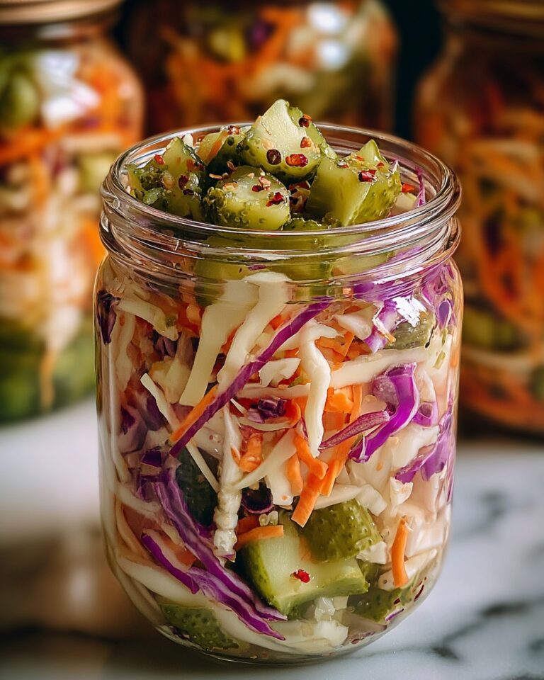 Sweet & Spicy Pickle Slaw Recipe