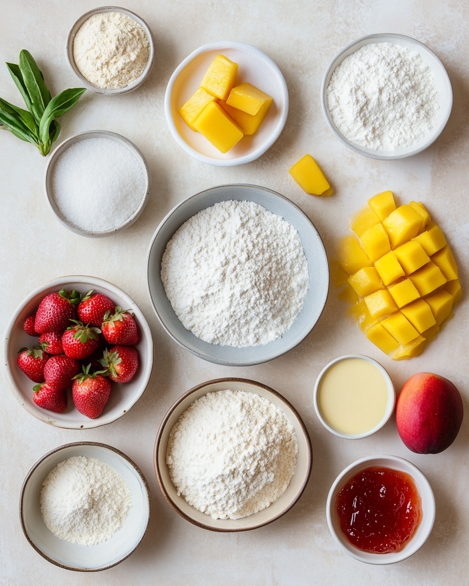 A stack of four round, deep red cookies dusted heavily with white powdered sugar showing cracked patterns on the top, with the top cookie having a bite taken out revealing a soft inside. The cookies rest on a metal grid cooling rack placed on a white marbled surface. In the blurred background, there is a white bottle partially visible. photo taken with an iphone --ar 4:5 --v 7