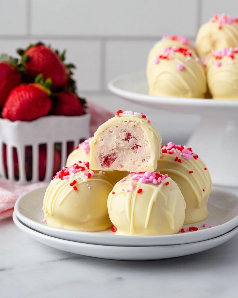 Strawberry Shortcake Truffles Recipe