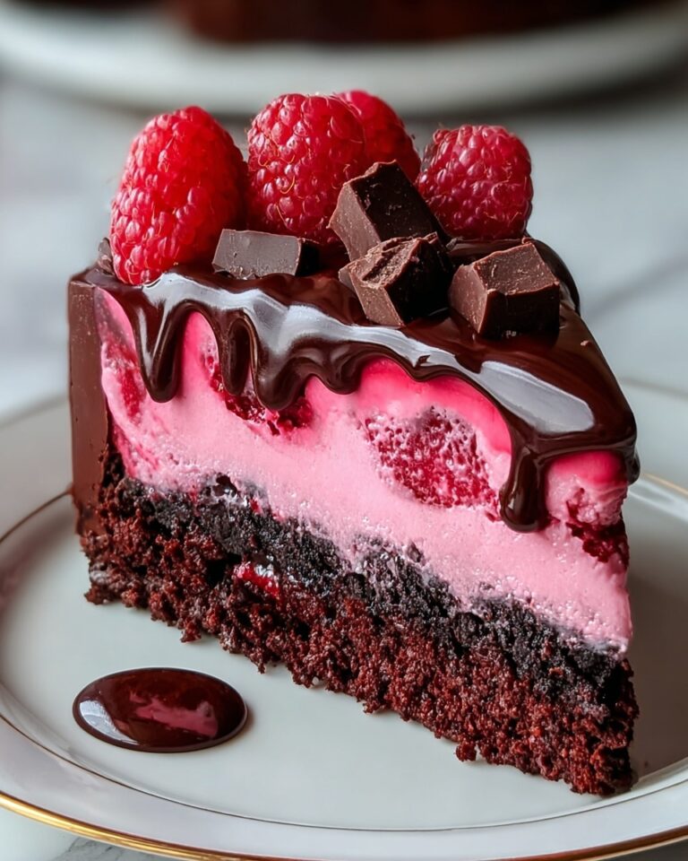 Decadent Dark Chocolate Raspberry Cheesecake Recipe