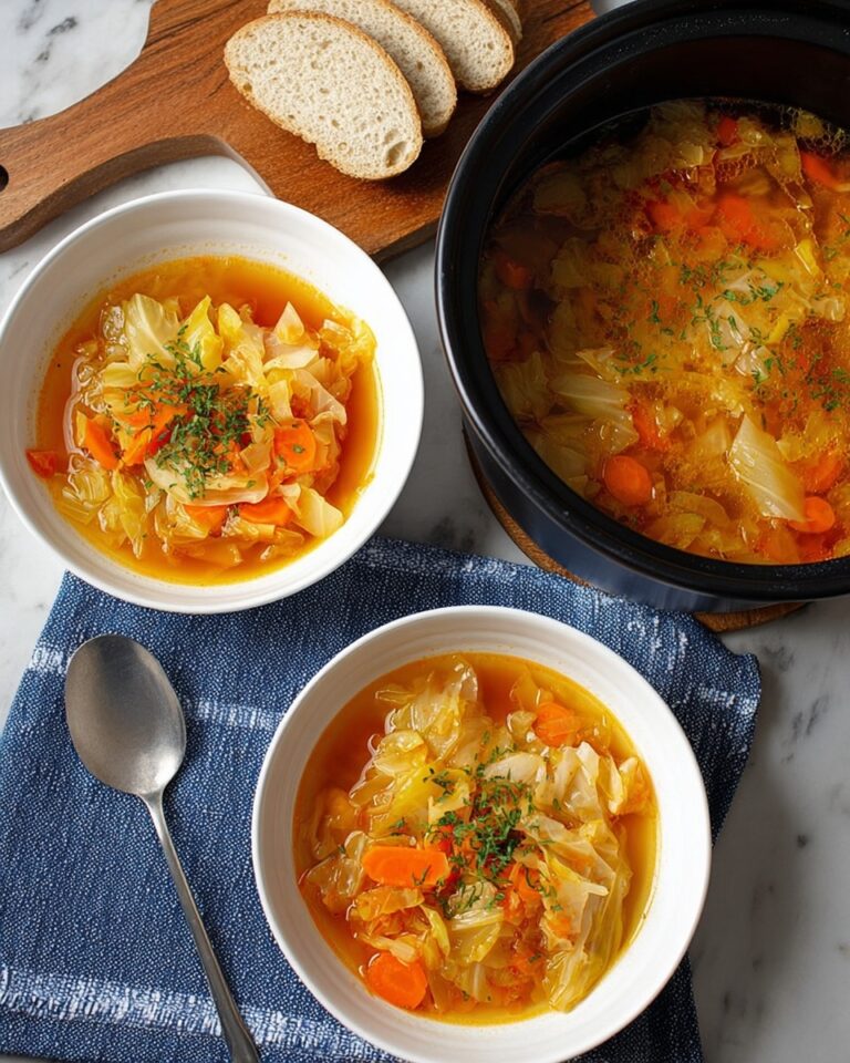Roasted Cabbage Soup Recipe