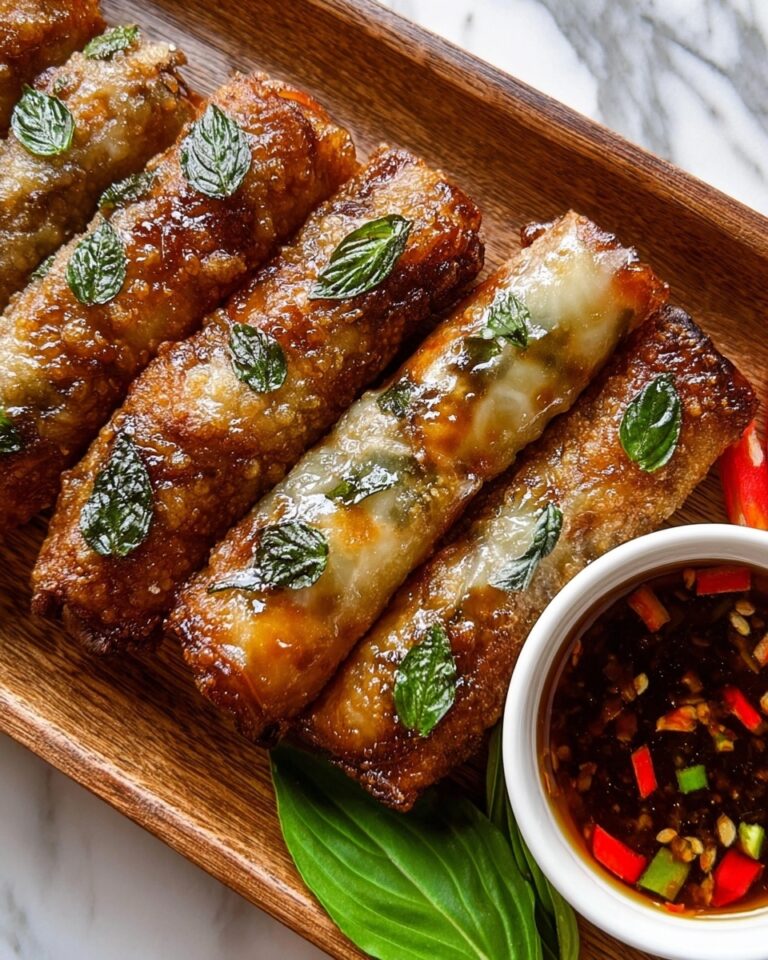 Thai Basil Beef Rolls – Fresh Thai Flavors in Every Bite Recipe