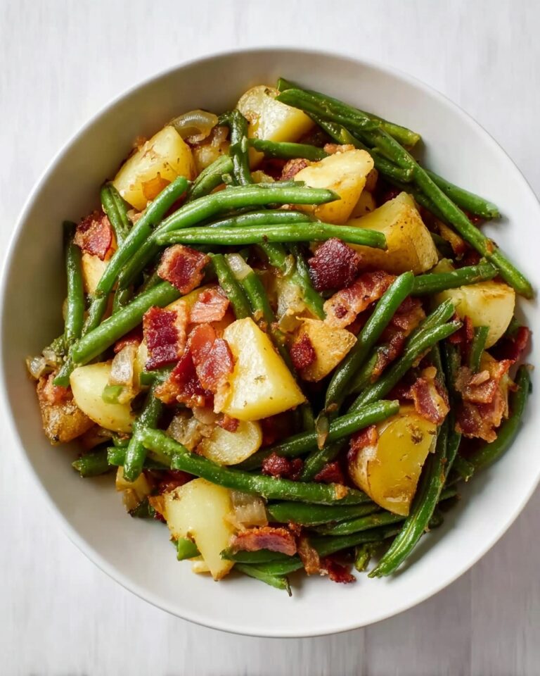 Southern Green Beans with Potatoes and Bacon Recipe