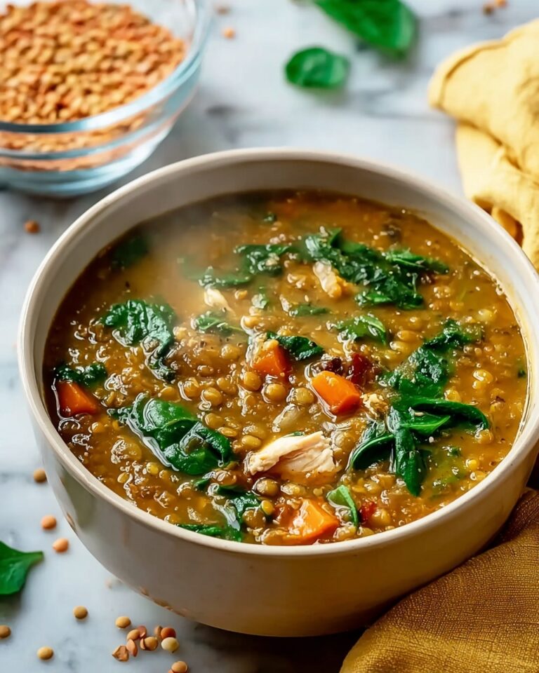 Easy Chicken Lentil Soup Recipe