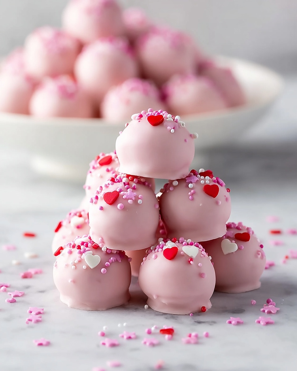 Valentine’s Pink Oreo Truffles Recipe