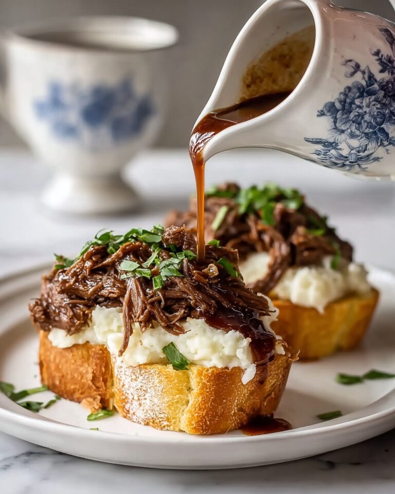 Slow Cooker Shredded Roast Beef Sandwiches Recipe