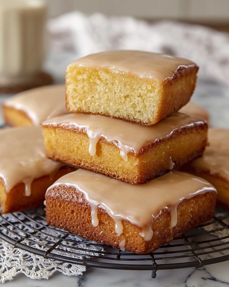 Irresistibly Soft Maple Donut Bars Recipe