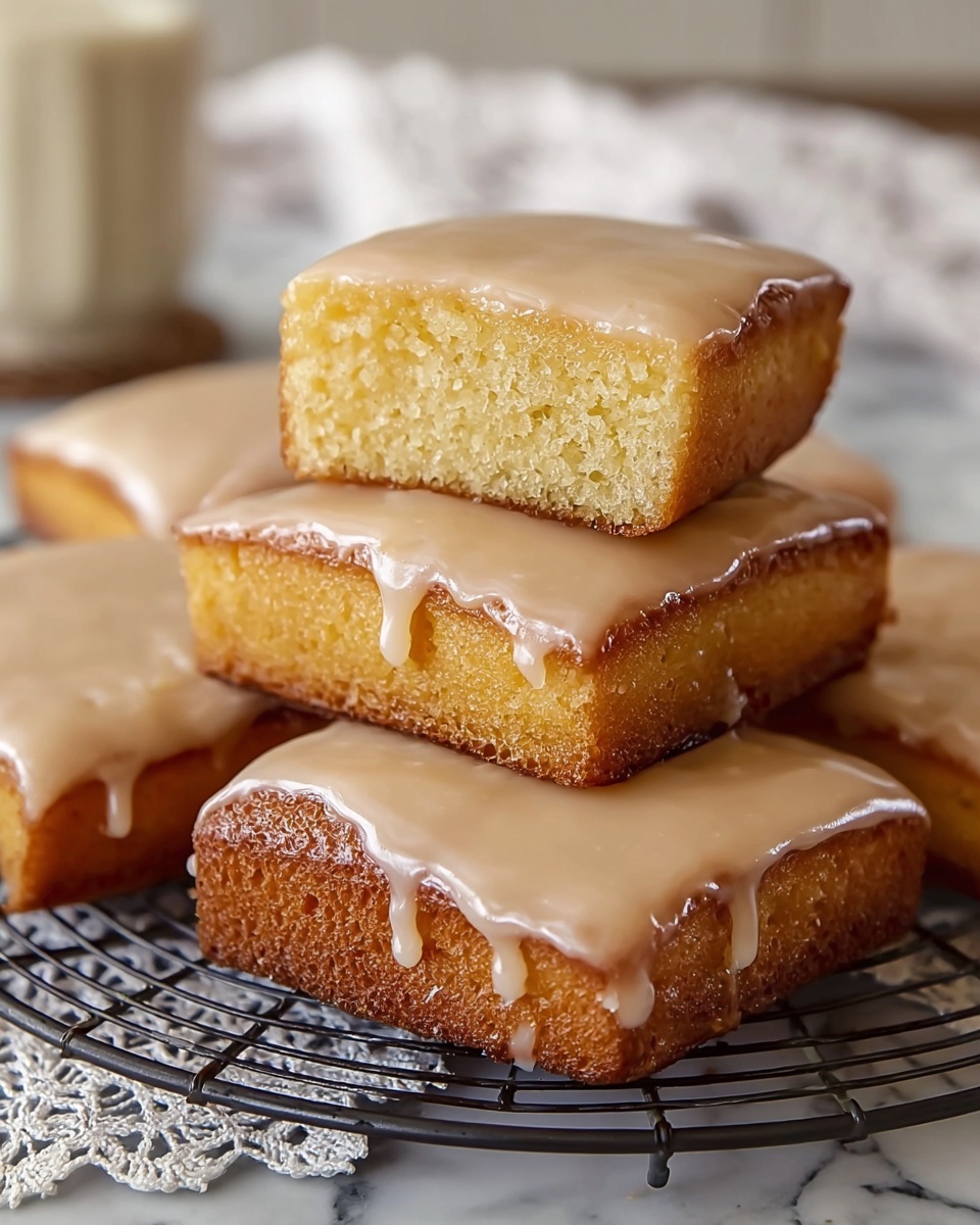 Irresistibly Soft Maple Donut Bars Recipe