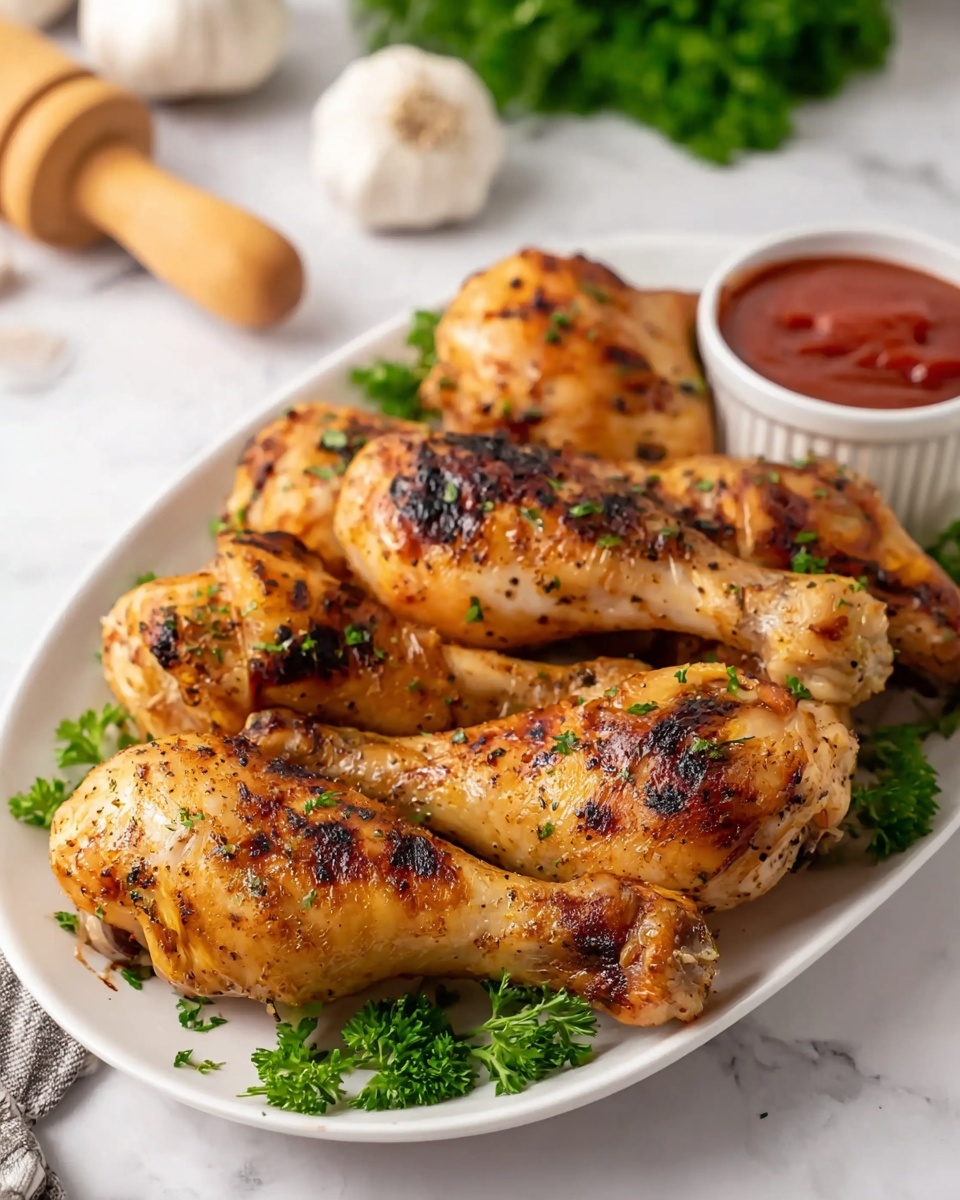 Oven Baked Chicken Drumsticks Recipe