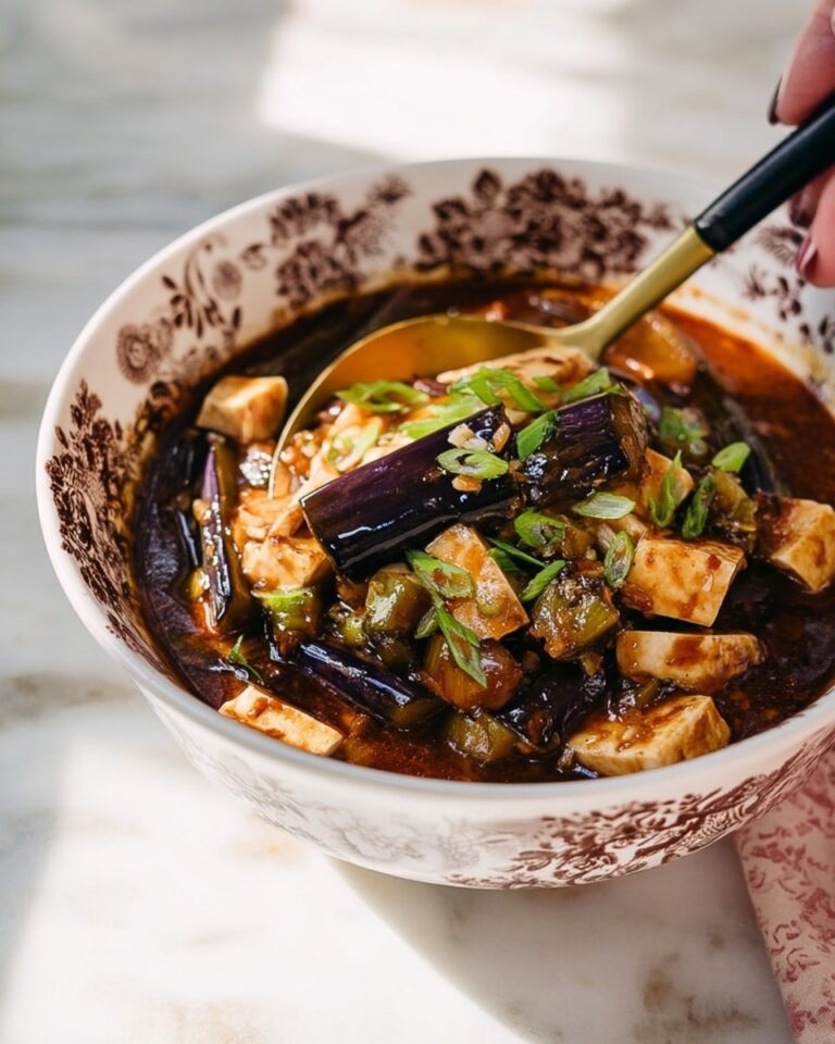 Chinese Spicy Eggplant and Tofu Stir-Fry Recipe