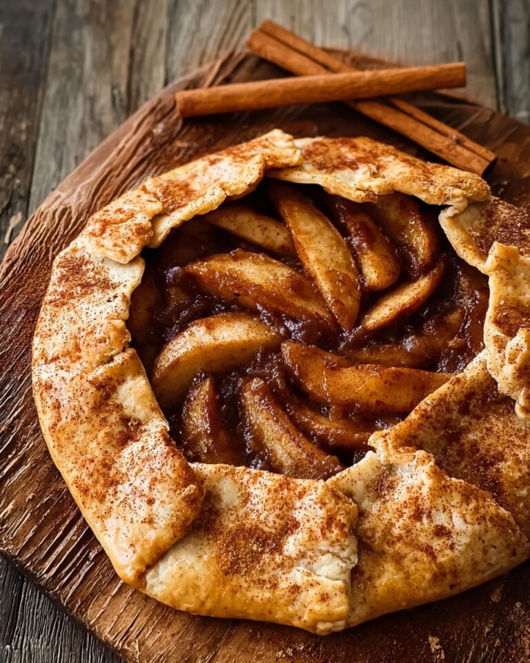 Apple Galette with Flaky Crust Recipe