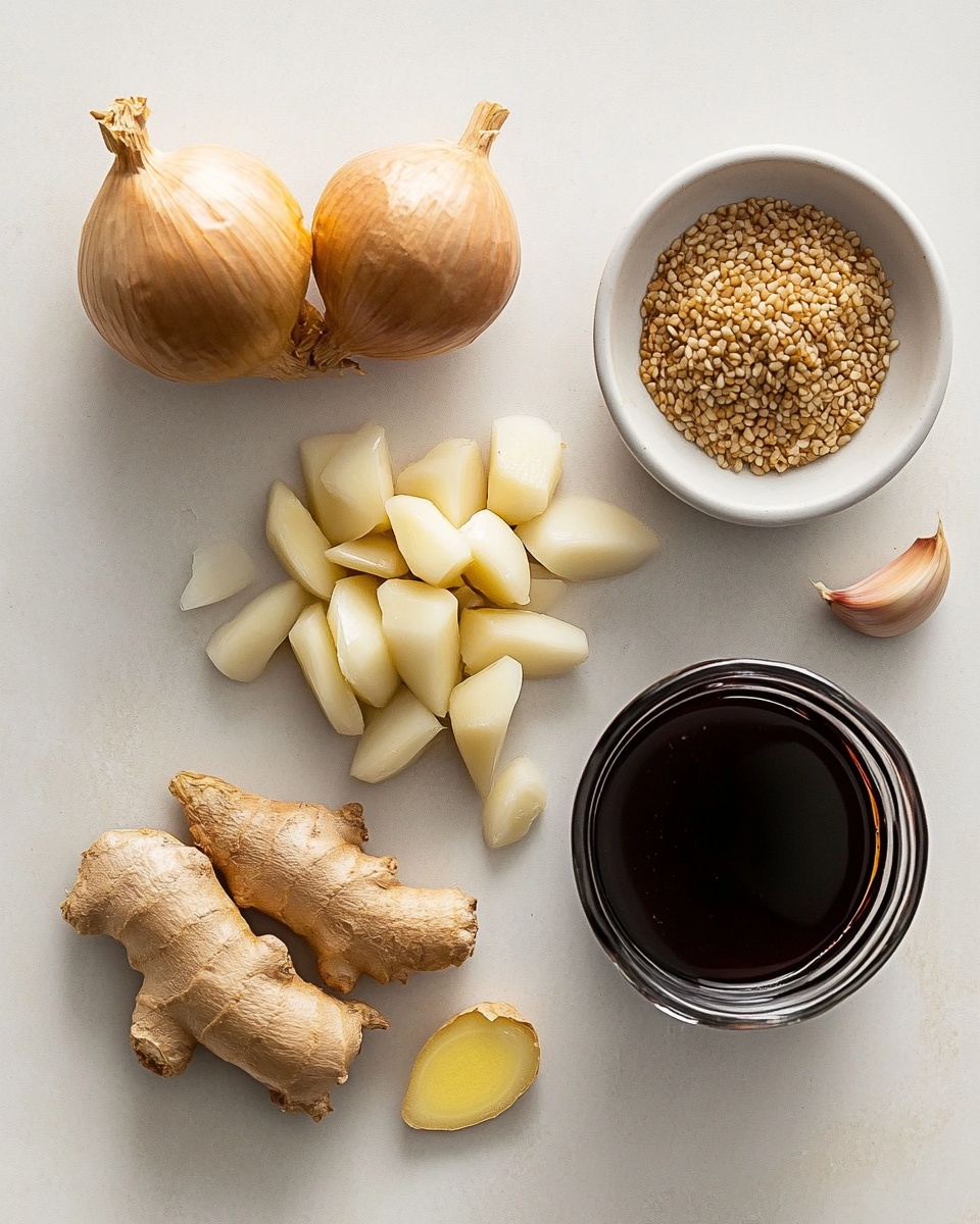 A white bowl filled with a layer of fluffy white rice at the bottom, topped with glossy, dark brown glazed chicken pieces that have a shiny, smooth texture. Small green chives are sprinkled over the chicken adding a fresh color contrast. A woman's hand is pouring more dark brown sauce from a small clear cup, creating a dripping effect over the chicken. The bowl is placed on a white marbled surface, and the background shows a blurred green plant and a black-and-white striped cloth. photo taken with an iphone --ar 4:5 --v 7
