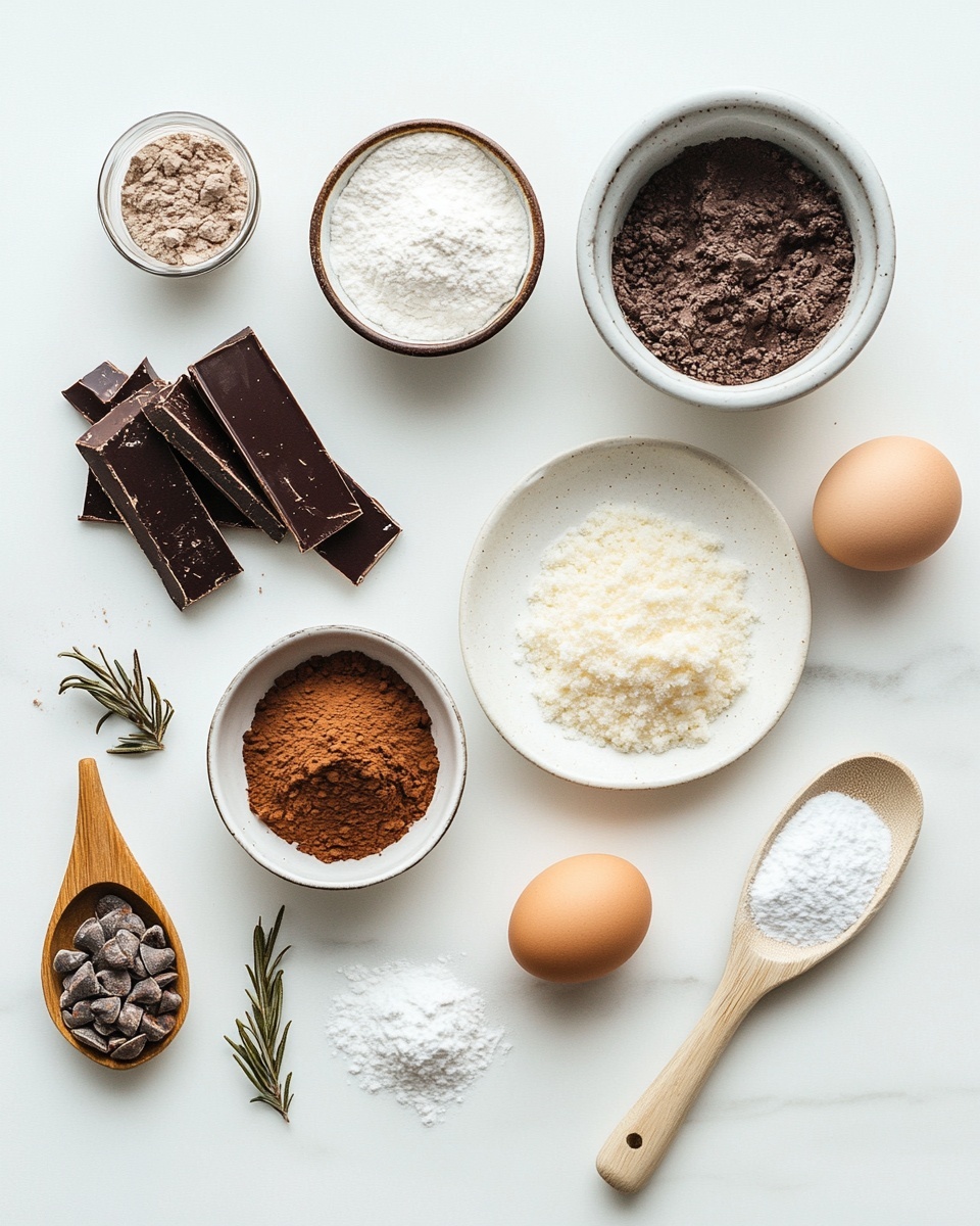 A stack of five round chocolate cookies is shown, each cookie covered with a thick layer of white powdered sugar that creates cracks showing the dark brown cookie beneath. The top cookie is broken in half, revealing a soft, moist chocolate inside with a rich texture. The cookies are piled directly on a white marbled surface with more powdered sugar sprinkled around. The background is blurred and dark, making the cookies stand out clearly. photo taken with an iphone --ar 4:5 --v 7
