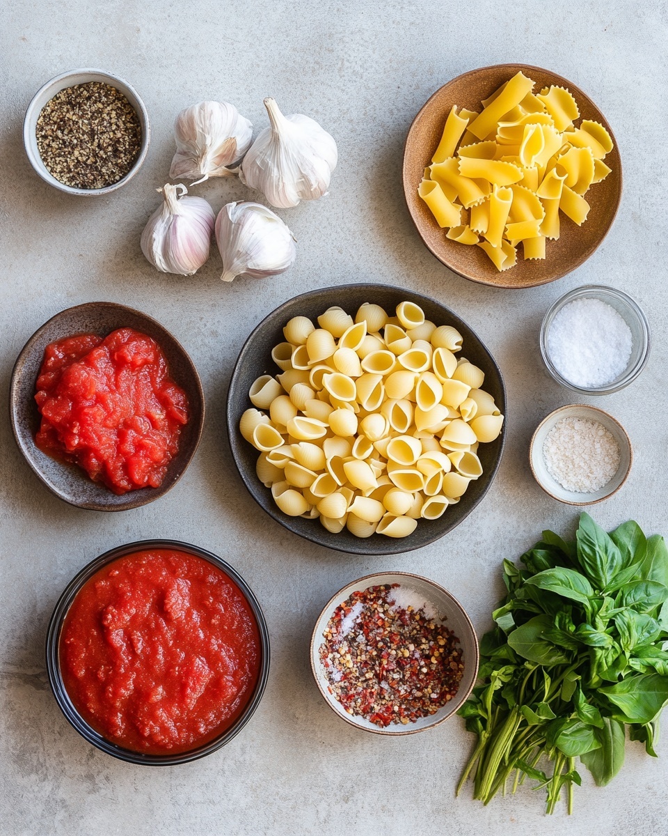 A close-up view of a white rectangular baking dish filled with creamy baked pasta shells layered with melted cheese that is golden brown on top and a creamy white sauce underneath. The pasta shells are large and smooth, coated with a rich cheese sauce, and topped with small pieces of browned bits, likely bacon or a similar garnish, scattered across the surface. A silver fork lifts a generous portion, showing thick, gooey, stringy cheese stretching between the lifted pasta and the dish. Some green herb flakes are sprinkled lightly on top. The dish is placed on a white marbled surface, with blurred white plates in the background. Photo taken with an iphone --ar 4:5 --v 7