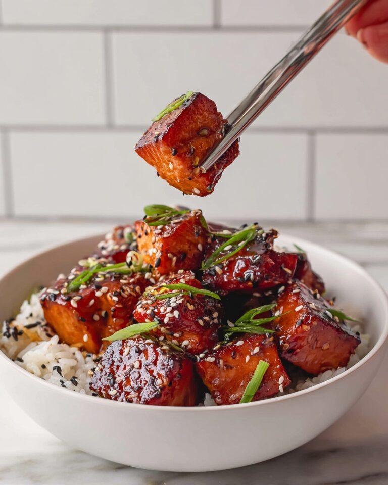 Crispy Salmon and Rice Bowl Recipe