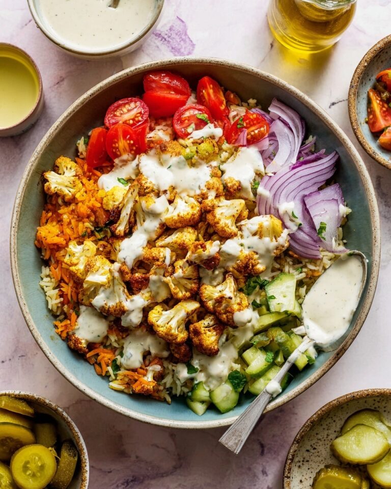 Chicken Shawarma Crispy Rice Salad – Easy Middle Eastern Dinner Recipe