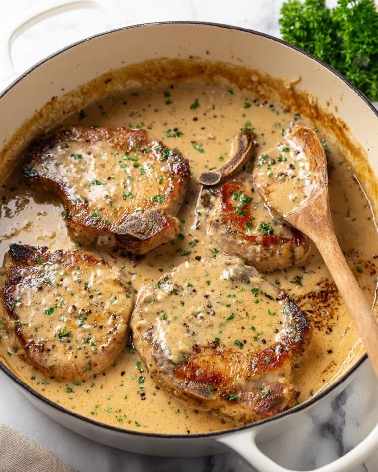 Baked Garlic Parmesan Pork Chops Recipe