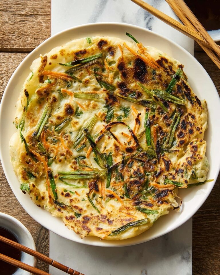 Pajeon (Korean Scallion Pancakes) Recipe
