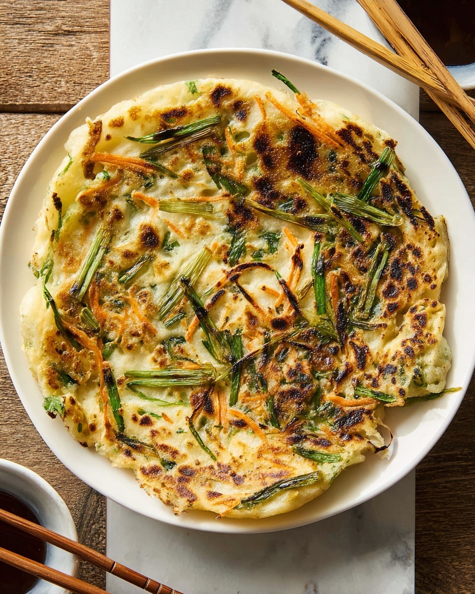 Pajeon (Korean Scallion Pancakes) Recipe
