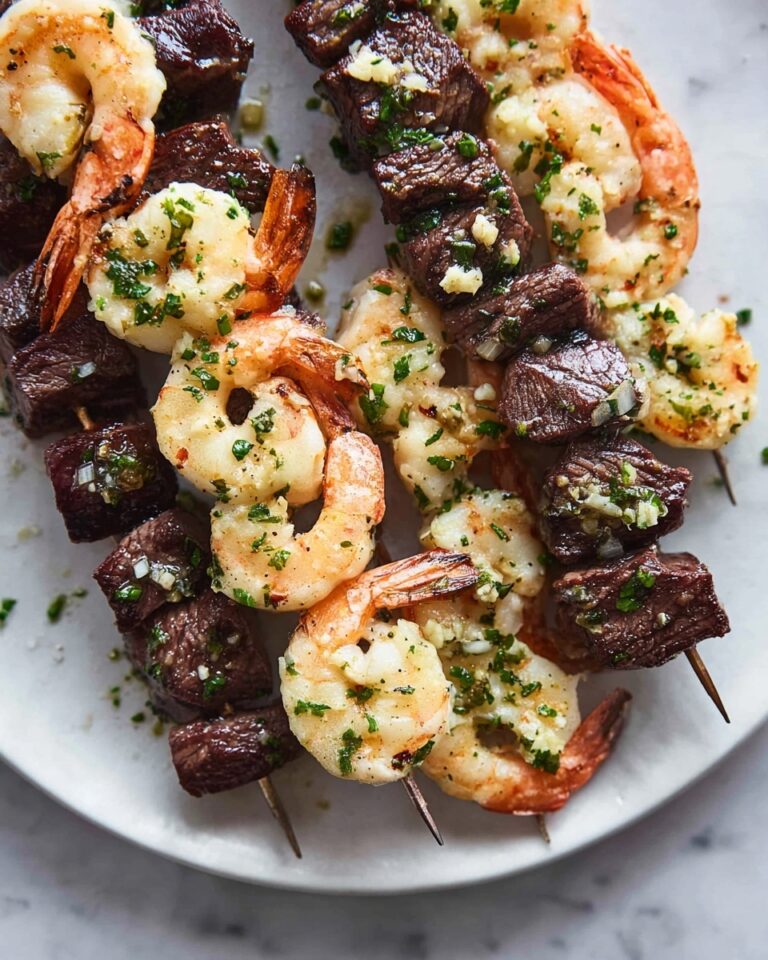 Steak and Shrimp Kabobs Recipe
